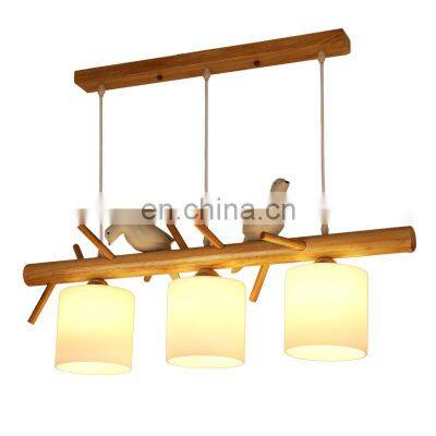 2022 New Nordic Restaurant Chandelier Modern Minimalist Long Bar Bird Creative Personality Dining Pendant Lights