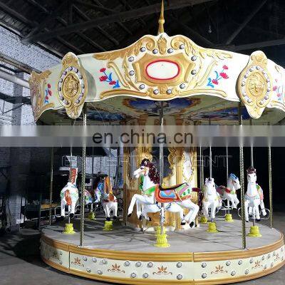 commercial carousel horse amusement park carousel rides hot on sale