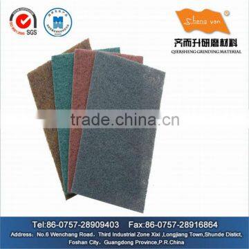 non woven scouring pad for hardware