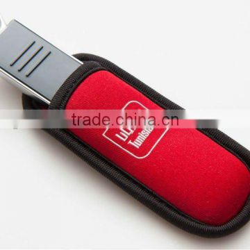 neoprene USB pouch