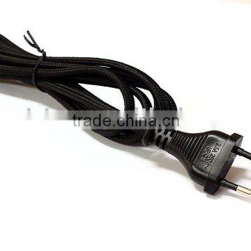 VDE Braided power cord