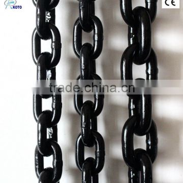 China supplier black G80 lifting chain