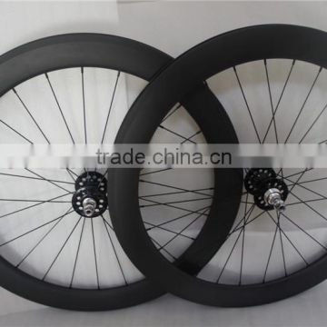 SXC50 synergy bike 700c fixed gear bike wheel 50mm clincher carbon track wheel high quality carbon bicycle wheel