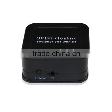 Best Quality SPDIF/Toslink Digital Optical Audio Switchers on AV amplifier