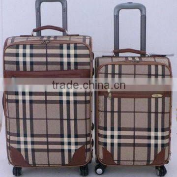 New style 2013 PU travel House luggage