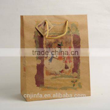 promotional cheap christmas gift paper bag