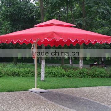 Hot sale popular patio umbrella heat transfer printing