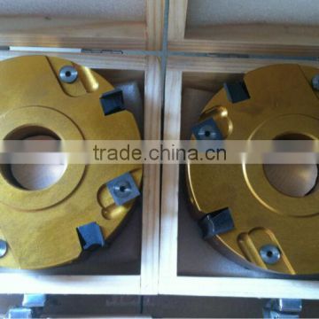 Rabbeting Cutter Heads With Changeable Knives Grooving And Planer Cutter For Cutting Wood