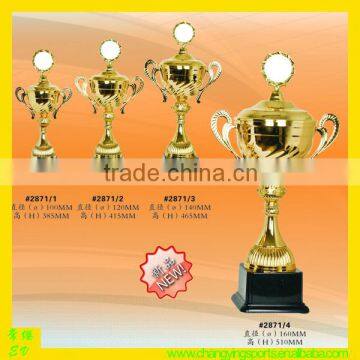 EUROPE Design Metal Trophy Cup Awards Sport Trophy Cup Plastic Base 2871