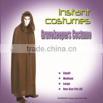 Brown Sexy fancy dress Gravekeepers party halloween costume