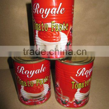 Chinese National Day special sale! 198g canned tomato paste with brix28~30%,18~20%,22~24%