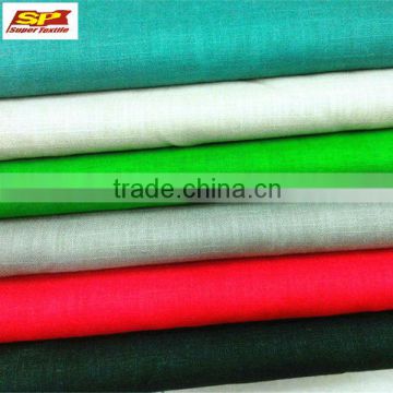 Direct Manufacture L/C 55/45 eco-friendly cotton linen fabric for sofa/clothing