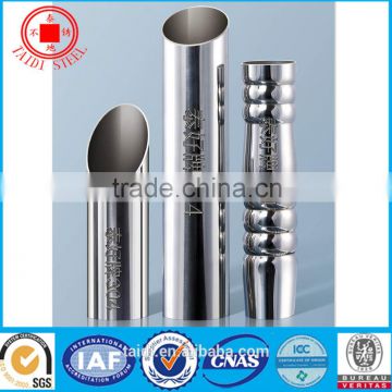 Round pipe ASTM A554 SS304 stainless steel welded pipe/tube9
