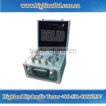 China Patent Product Portable Hydraulic Testing Equipments MYHT-1-4 pressure gauge