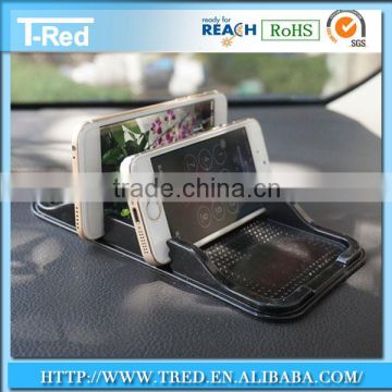 latest gift items pu gel pad mobile phone holder for car