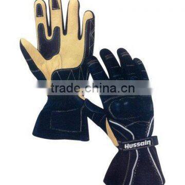 Men's Leather Motorbike Gloves