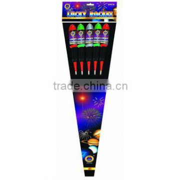 1.4G UN0336 Sky Bottle Rockets Fireworks for sale