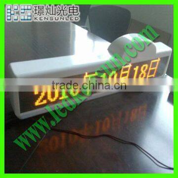 P10 waterproof hd taxi top led sign led display screen