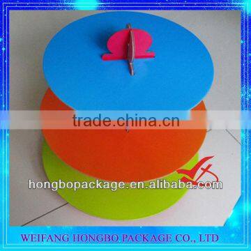 Colourful Paper Cake Stands For Birthday