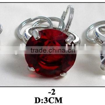 (05-4509)crystal craft key ring glass decoration