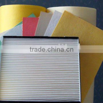 Wood pulp air filter paper for car