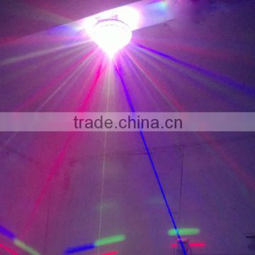 RGB magic led laser lighting with full color led background