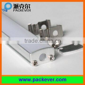 Low price anodized aluminum LED profile with PMMA cover for SMD 3528 led strip light