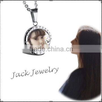 Pendant necklace new product mirror pendant fashion jewelry