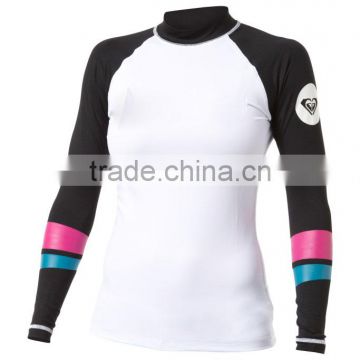 Top quality UV protection lycra swiming and breach thermal rash guard