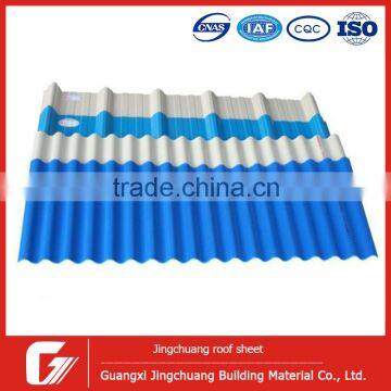 blue upvc roof tile