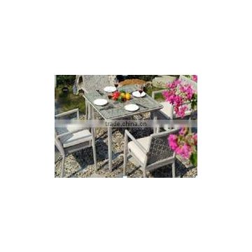 Outdoor rattan furniture set table and chair UNT-R-954