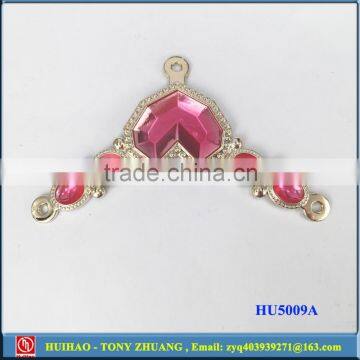 new design TPU footwear chains decoration with oil drop HU5009A