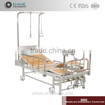 Medical G02 Double-arm Orthopaedics Traction bed