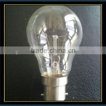 E27 B22 40W 60W 100W incandescent GLS clear bulb