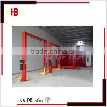 4.5T 2 post lift,single point unlock hydraulic car lift with CE