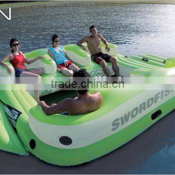 Swordfish's Titan Inflatable Water Island for Sale, Surfing Water Sports Equipment