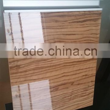 Double side wood grain melamine mdf board for cabinet