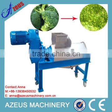China most popular vegetable screw juice extractor/vegetable juice making machine