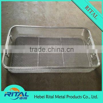Stainless Steel Rectangle Wire Basket