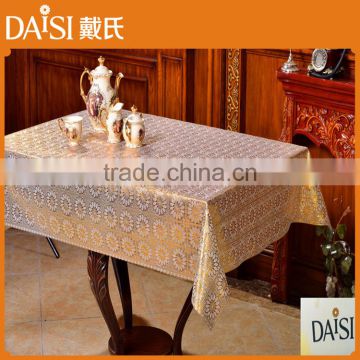 Rectangular plastic tablecloth home decorative table cloth