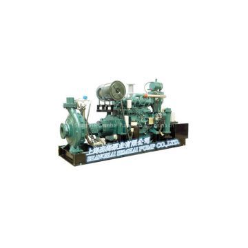 Diesel engine water pump