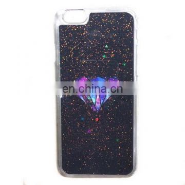 New Arrival Wholesale Beautiful Cheap Plastic Shiny Sequin Diamond Design Mobile Phone Cover