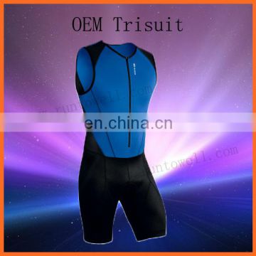 Runtowell Fully Sublimation Triathlon shirt with shorts / plus size triathlon suits / Triathlon Sports Apparel