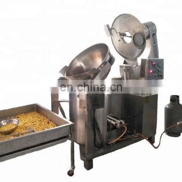 Industrial gas popcorn packaging machine popcorn making machine for sale