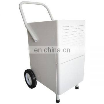 High efficiency compressor dehumidifier with big wheels