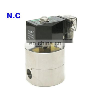 200bar 2 way water high pressure solenoid valve 1/2" 220V Orifice 15mm N.C SPG stainless steel 304 large flow valve