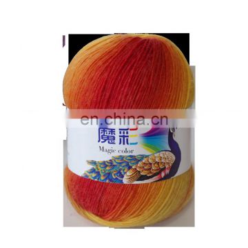 China wholesale new style dyed 100% wool yarn for hand knitting