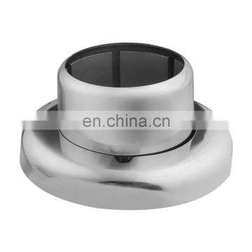 SS 304 Handrail Fittings Floor Flange Pipe Base Flange  Railing Accessories Flanges Stainless Manufacturers