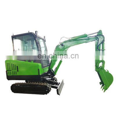 Factory supply excavator mini hydraulic mini agricultural machinery excavator