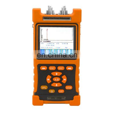 Handheld  SM OTDR 1310nm/1550nm 28/26dB,Integrated 2MW VFL,Touch Screen Fiber Test Instruments OTDR